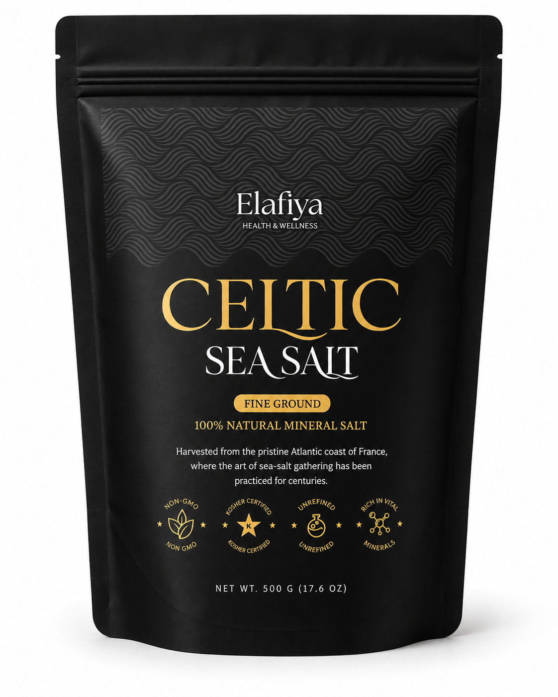 Elafiya Celtic Sea Salt (Fine Ground)